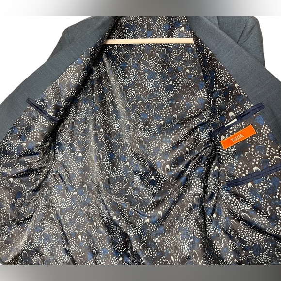 TALLIA Sport Coat 40R Men’s Blue Blazer Jacket - Picture 2 of 8